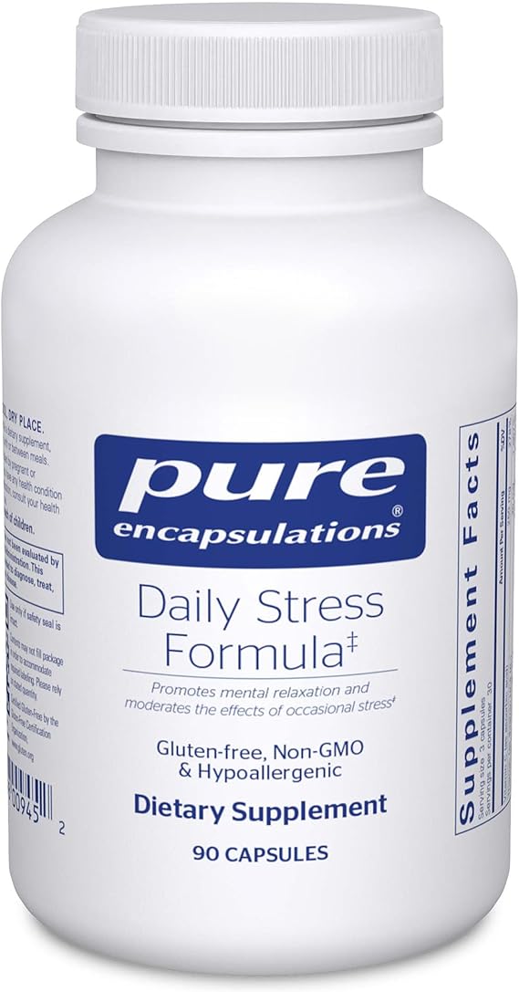 Pure Encapsulations Daily Stress Formula, 90 Capsules