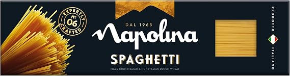 Napolina Spaghetti, 500 g (Pack of 1)