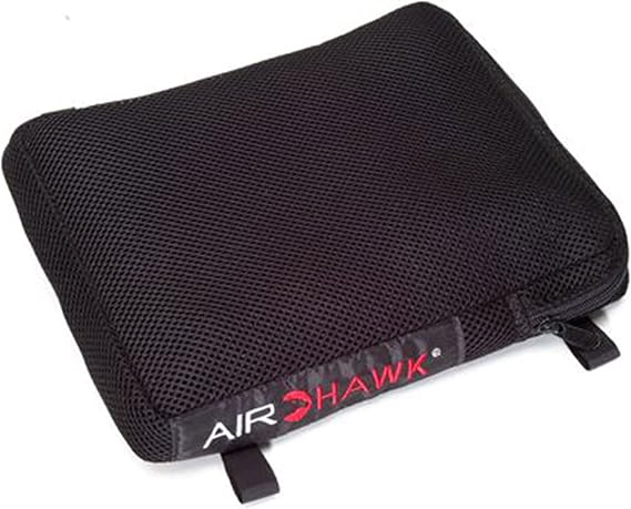 Airhawk 11" x 9" Cruiser Pillion Ergonomic Durable Breathable Spacer Mesh Seat Cover with Non-Skid Bottom (Cushion NOT Included)