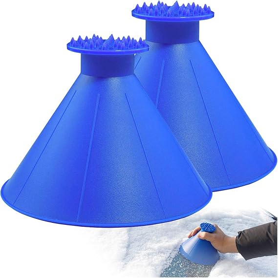 2Pcs Magical Ice Scrapers for Car Windshield