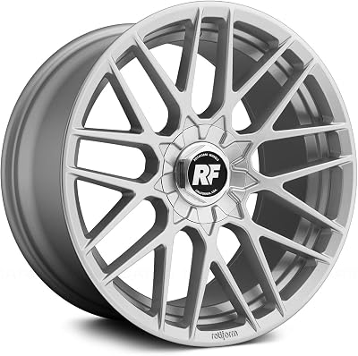 Rotiform RSE Silver Wheel with Painted Finish 19 x 8.5 inches 5 x 4 inches, 35 mm Offset