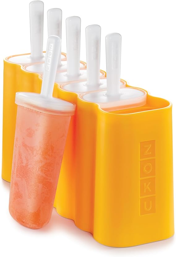 Zoku Kids' Outdoor Ice Lolly Pop Mould available in Orange -