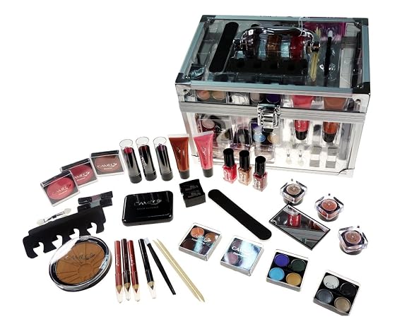 B-221 By Cameo Collection Carry All Trunk - Makeup Kit -Makeup,Pedicure,manicure