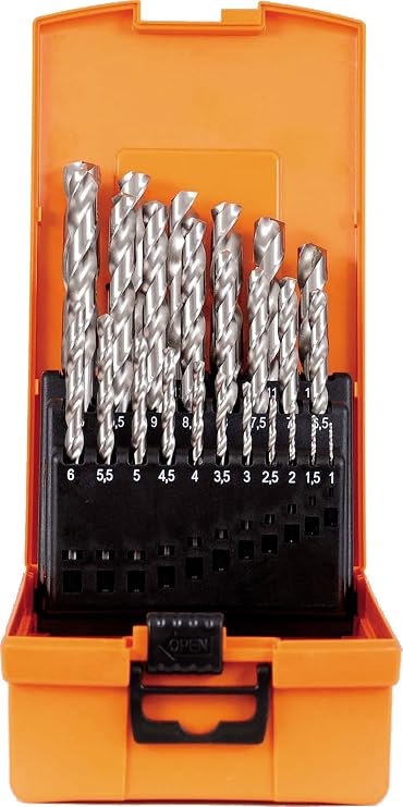 67375 drill bit set HSS-G 1-13 mm 25pcs plastic case