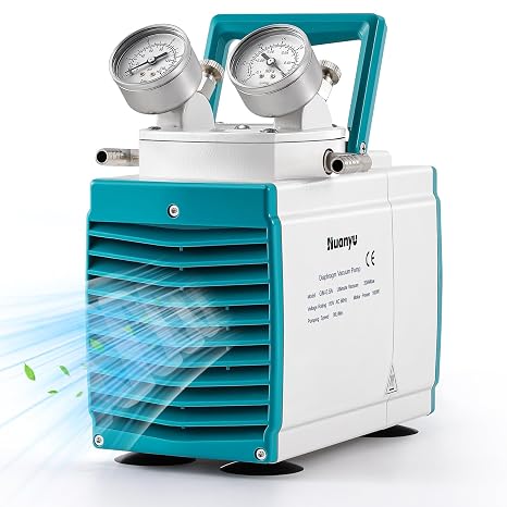 Huanyu 30L/min Oilless Diaphragm Vacuum Pump Oil-Free Lab Vacuum Pump