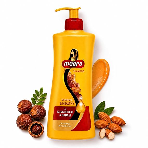 Meera Strong and Healthy Shampoo, 650ml