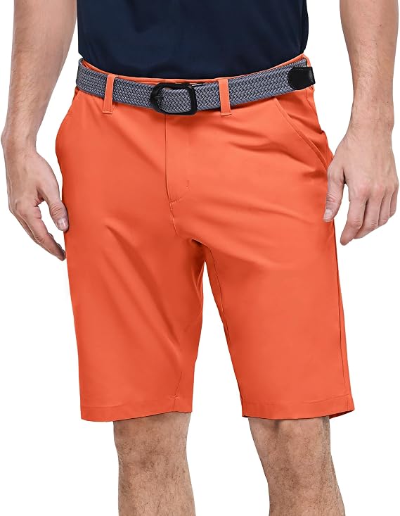 Outdoor Ventures Men's Golf Shorts 11" Inseam Stretch Casual Hiking Shorts