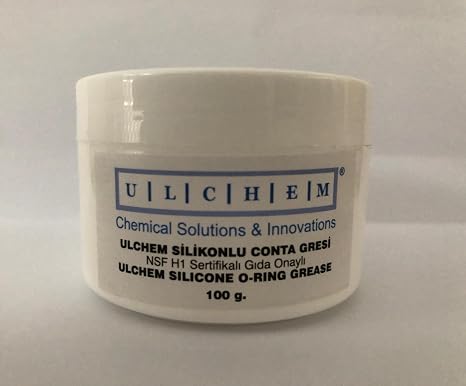 Ulchem O-Ring Conta Gresi Nsf H1 Sertifikalı Gıda Makinelerine Uygun Silikonlu Gres -100 G