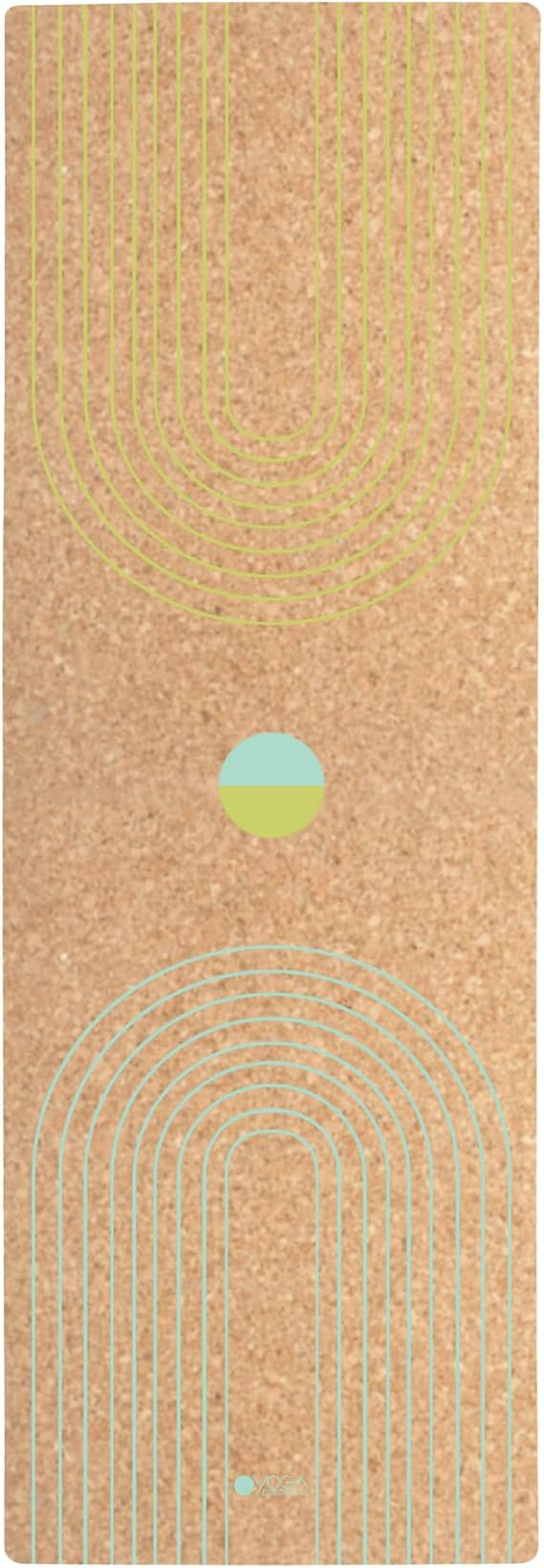 YOGA DESIGN LAB | The Cork Yoga Mat | Eco Luxury | Ideal for Hot Yoga, Power, Bikram, Ashtanga, Sweaty Workouts | Studio Quality | Includes Carrying Strap!