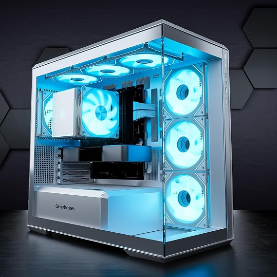 GameMachines Fury Snow Edition - Gaming PC - Core Ultra 7 265KF - GeForce RTX 5060 Ti - 1TB SSD - 32GB DDR5 - WLAN - Win 11 Pro