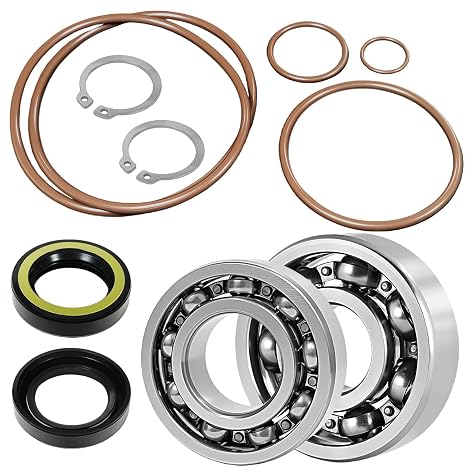 10 pcs Jet Pump Bearings Seal Rebuild Kit Compatible with Honda Aquatrax F12 F12X R12 R12X