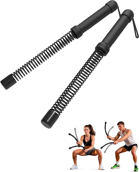Weighted Ropeless Battle Ropes, Portable Cordless Battle Ropes for Home Gym, Workout Exercise Rope for Strength Building