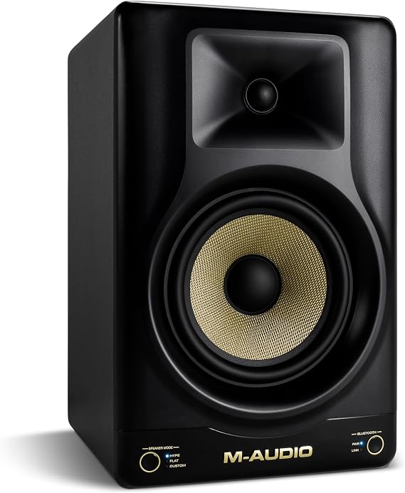 M-Audio Forty Sixty - 6.5” Studio Monitor Speaker, Precision DSP Crossover for Production and Mixing, EQ, Control App and Bluetooth, 100 W