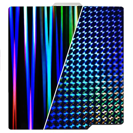 H1H Build Plate for Bambu Lab X1C/X1/X1E/P1P/P1S/A1 Print Bed 257x257mm Light Beam+Phantom Spring Steel Sheet Plate Double Sided Flexible Sheet Removable Platform
