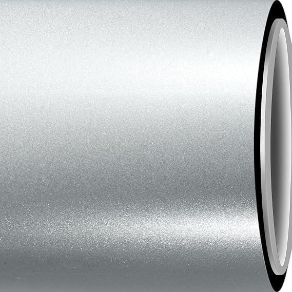 Vinyl Wrap Car Wrap Film Roll - Air Release Self Adhesive Vehicle Interior/Exterior Sticker - Automotive Vinyl Wraps (Glitter Sliver, 1.5 x 5 ft (45 x 150 cm))