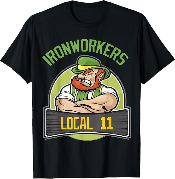 Iron Worker Local 11 Union T Shirt T-Shirt