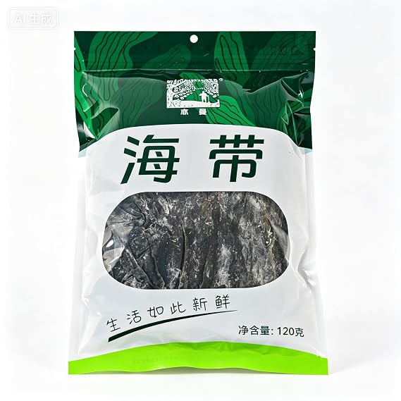 High quality selected dried seaweed slices, fully cut and stewed in thick soup, cold mixed, hot pot, and various ways of consumption. 120 grams (4.23 ounces)