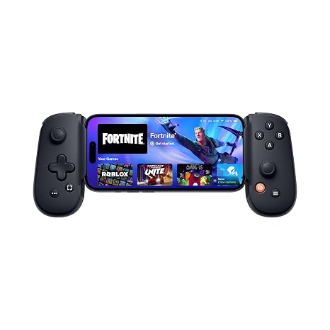 BACKBONE One Mobile Gaming Controller for iPhone 14, Lightning, 2nd Gen | For iPhone 14 & Older, Play Xbox, PlayStation, PC, App Games & More
