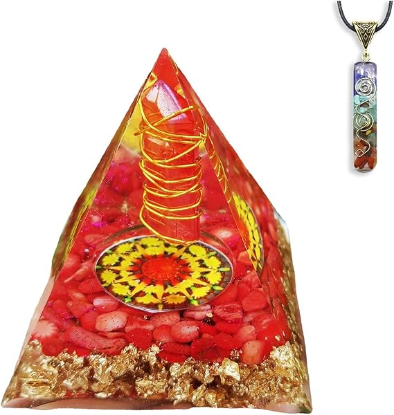 Energy Generator Crystal Pillar Orgone Pyrami Positive Energy Generator Orgonite Crystal Chakra Reiki Meditation