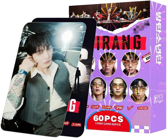 60Pcs 5th Album ARIRANG Photocards Lomo Card Merch Cards Gifts for Boys and Girls Birthdays Party Celebration Decoration