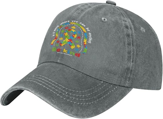 Baseball Cap for Men Women - Vintage Adjustable Dad Hats Breathable Unisex Sun Hat for Trucker Running Golf