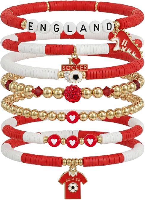 Soccer Bracelet for World Cup Sports Events Sports Game Team Coach International Match