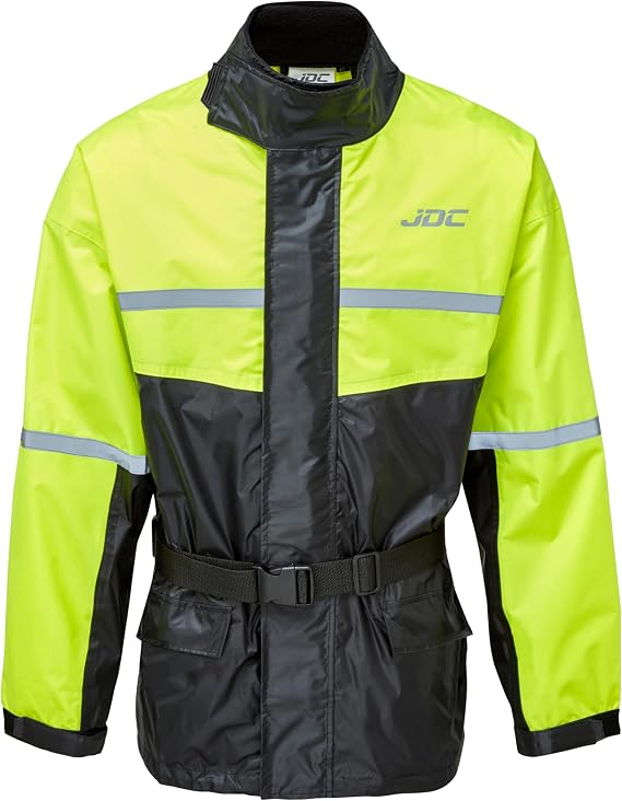 JDC Motorcycle Waterproof Rain Over Jacket Hi-Vis - SHIELD