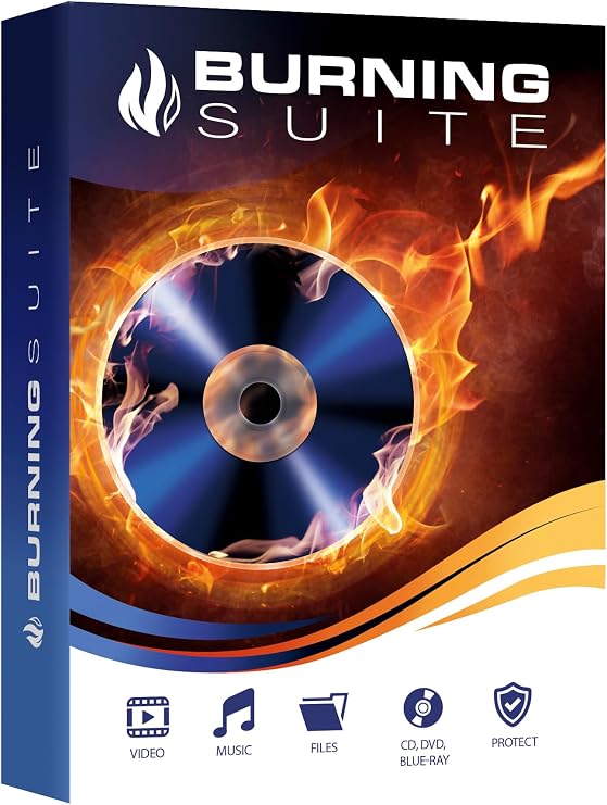 Burning Suite - Burn and Copy Software - CD/DVD/Blu-ray - Data, Music, Video - the all-in-one solution for Win 11, 10