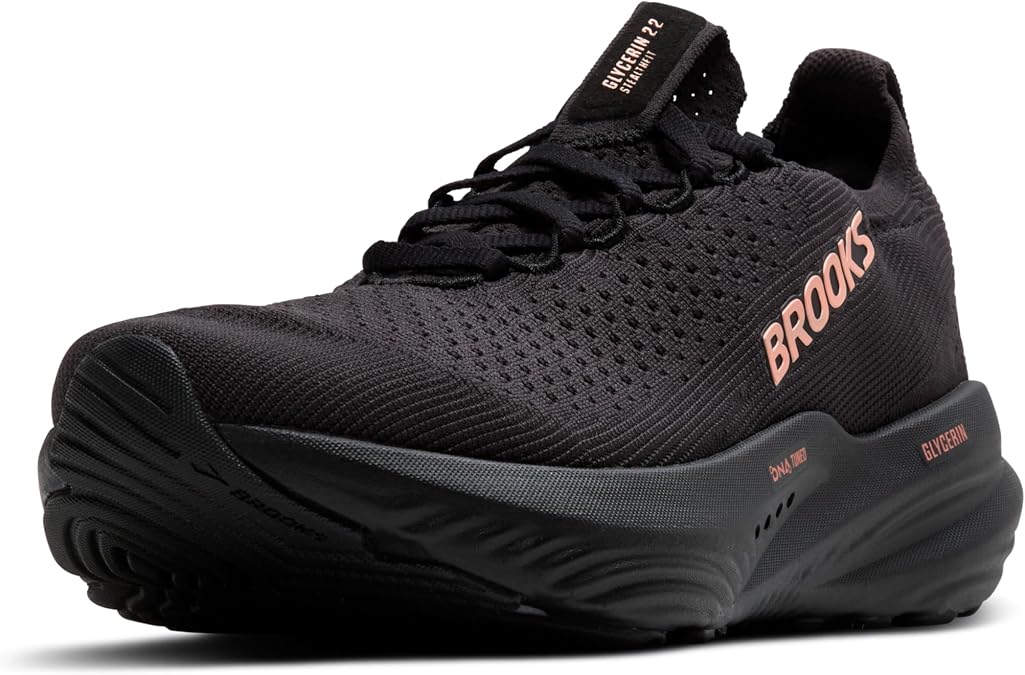 Brooks Womens Glycerin Stealthfit 22 Neutral Running Shoe