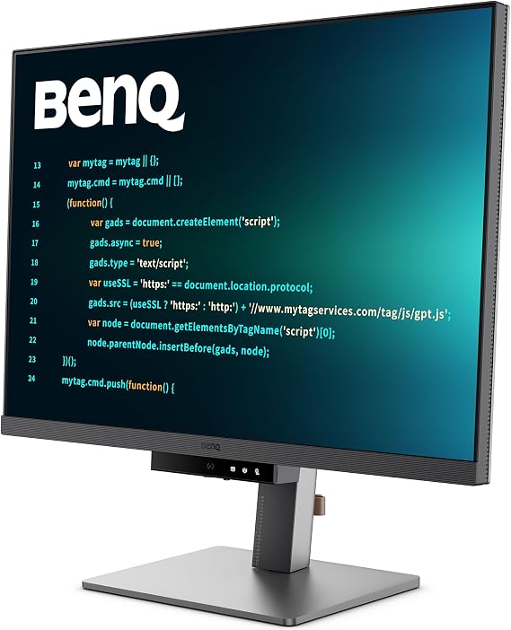 BenQ RD280U 28.2” 4K 3840x2560 3:2 Programming Monitor, Eye Care, Nano Mat Panel, Coding Modes, MoonHalo Backlight, 90W USB-C, KVM, VESA Mount, Eye-Care technology Programming Monitor