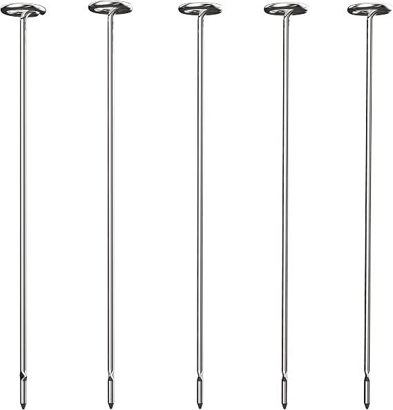 Ninja Foodi Grill Kebab Skewers, Medium, Silver, Set of 5