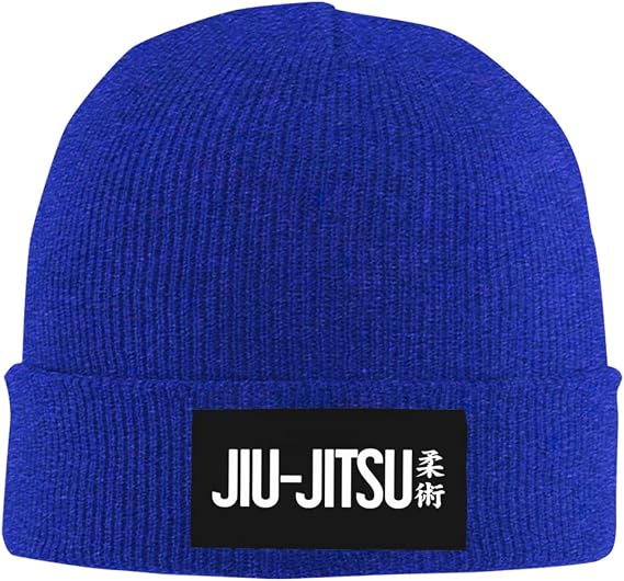 Jiu Jitsu Beanie for Men Women Beanie Hats Warm Winter Knit Caps Soft Ski Hat