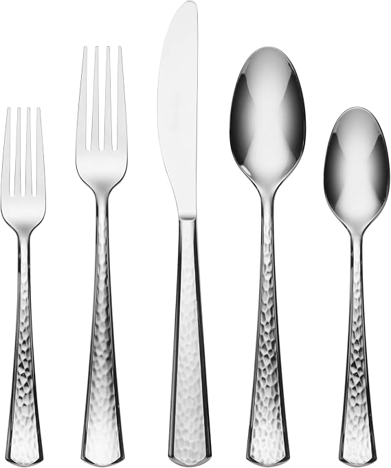 Oneida Etta 20-Piece 18/0 Silverware Set for 4, Flatware