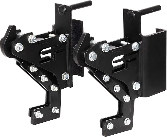 Signature Fitness Fitvids SF-3 1 500 Pound Capacity 3 x 3 Power Cage Squat Rack Monolift Attachments Black