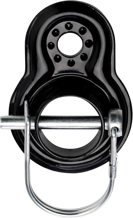 Coupler Attachments for Instep and Schwinn Bike Trailers, Flat Coupler for a Wide Range of Bicycle Sizes, Models, and Styles,Black