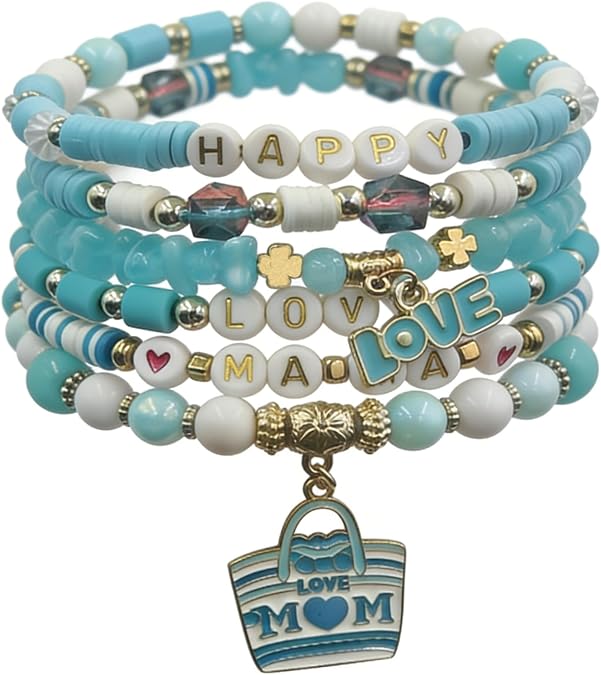 Gifts For Mom Bracelets,Mothers Day Bracelet,Auntie,Grandma,Sister-Love,Mothers Day Birthday, Mom Birthday Gifts Christmas Valentines Graduation