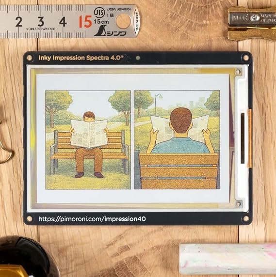 13.3" E Ink Display by Pimoroni