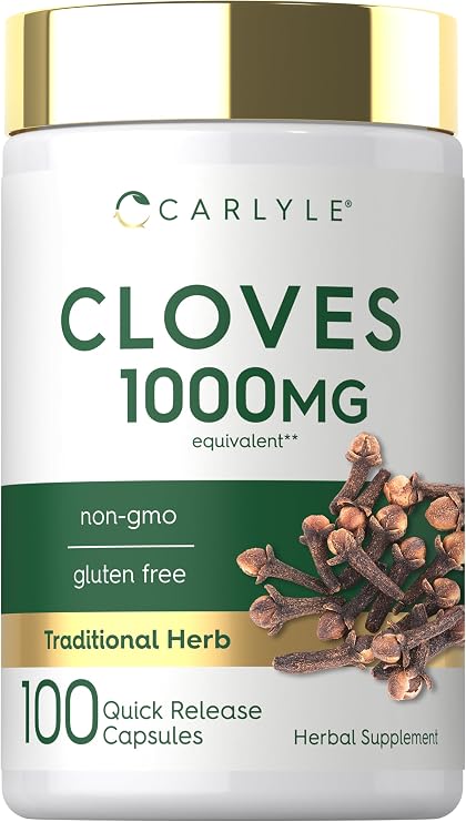 Carlyle Cloves Supplement | 100 Capsules | Herbal Extract