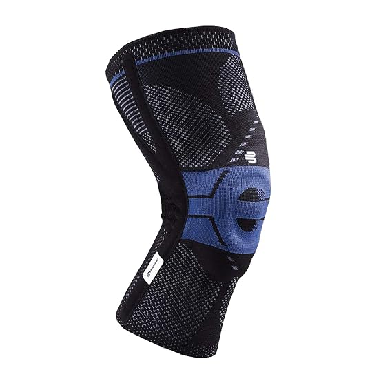 Bauerfeind - GenuTrain P3 - Patella Knee Support - For Misalignment of the Kneecap - Right Knee - Size 6 - Color Black - Previous Generation