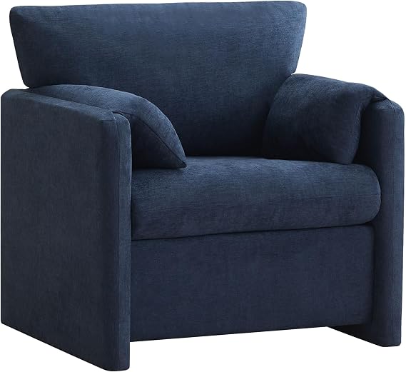 Oversized Accent Chair for Living Room, Blue