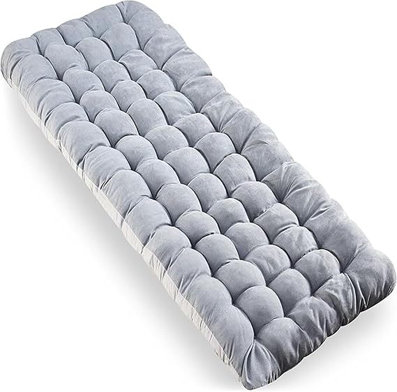 ZONETECH Outdoor Camping Pad Mattress - Classic Gray Premium Quality Comfortable Thicker Cotton Sleeping Cot Waterproof Bottom