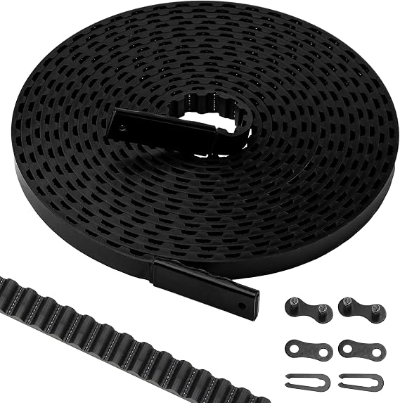 41A3589-1 Drive Belt for 8ft High Garage Doors, 256'' Garage Door Openers Belt 41A3589-1, Replacement Belt Compatible with Chamberlain LiftMaster Sentex Whisper Belt Drive Garage Door Opener