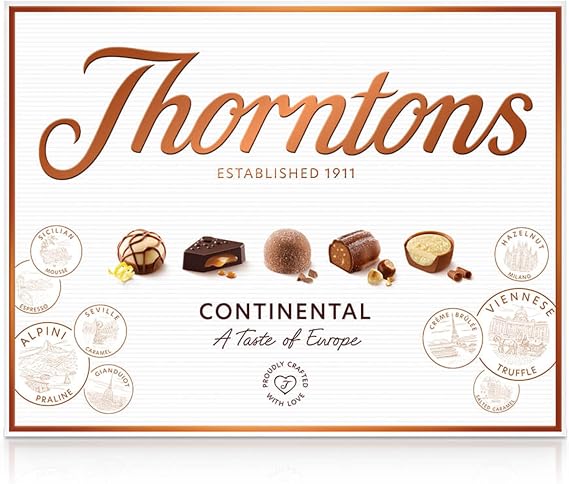 Thorntons Continental Chocolate Box, 264g​