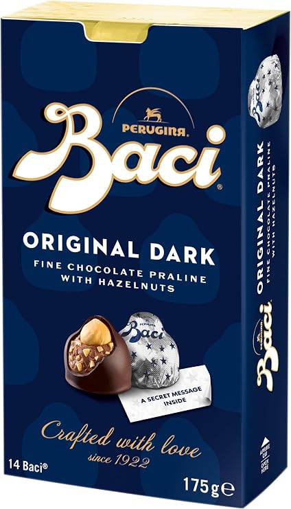 Baci Original Dark Bijou, Box, 175 g (Pack of 1)