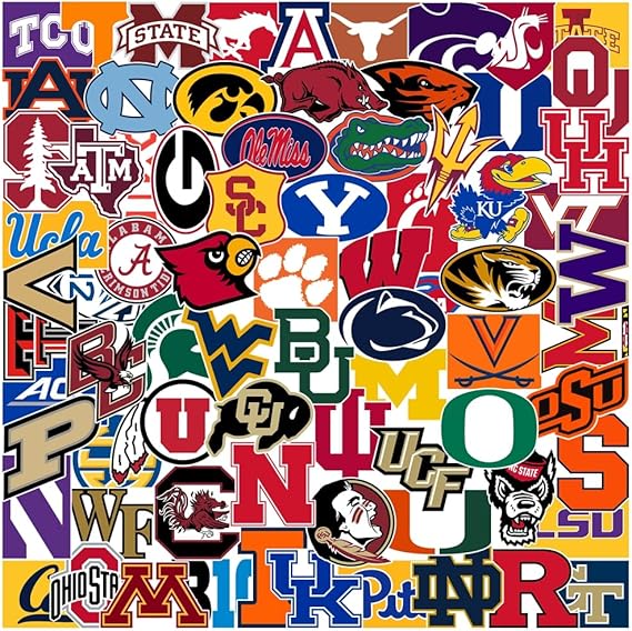 70 pcs Sports Stickers Pack,Sports Decals for Phone Bottle Helmet Skateboard Etc.Waterproof Self-Adhesive Decals.