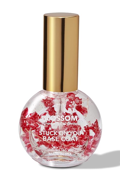Blossom Stuck on You Sticky Base Coat for Nail Polish, 0.5 fl. oz./15 ml