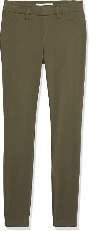 Amazon Essentials Women's Pull-On Mid Rise Stretchy Knit Jegging (Available in Plus Size)
