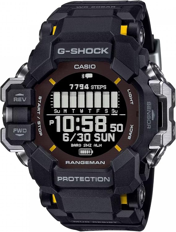 Casio Men Digital Quartz Watch Master of G Rangeman