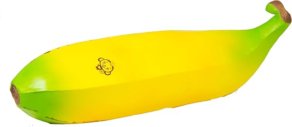 Puni Maru Cheekis Super Jumbo Banana Squishy Big Yellow Banana