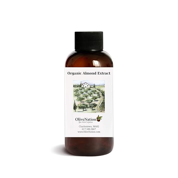 OliveNation Organic Pure Almond Extract - 4 fl oz